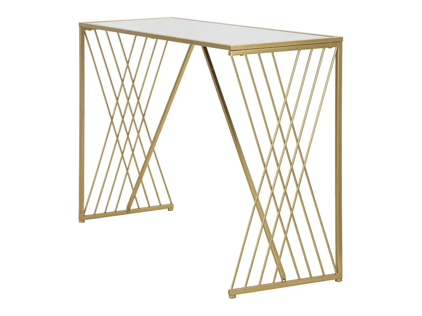 Consola VKH624, Ouro, 120x40x80 cm, Kendra Home