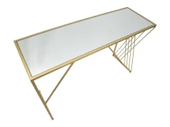 Consola VKH624, Ouro, 120x40x80 cm, Kendra Home