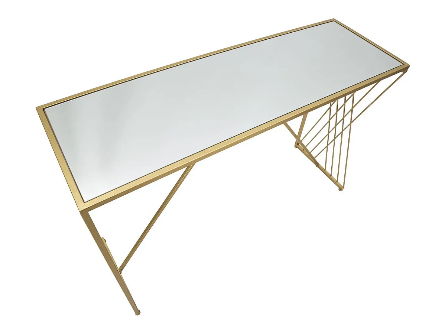 Consola VKH624, Ouro, 120x40x80 cm, Kendra Home