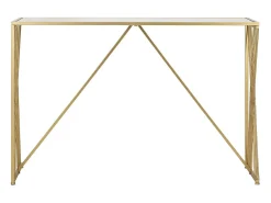 Consola VKH624, Ouro, 120x40x80 cm, Kendra Home