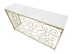 Consola VKH617, Ouro, 140x36x82 cm, Kendra Home