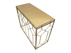 Consola VKH613, Ouro, 96,5x41x78 cm, Kendra Home