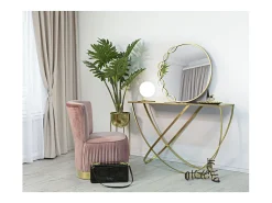 Consola VKH620, Ouro, 120x40x79 cm, Kendra Home
