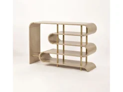 Consola 122x81x36 cm bege estiloso st962