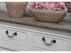 Consola 110x78x40 cm branca Rimini branca riw017