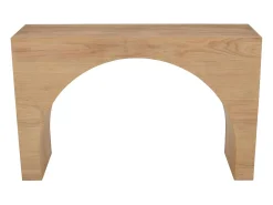 Consola 122x76x35,5 cm madeira clara natural Avola AV2430-4