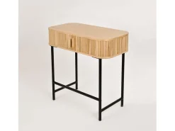 Consola 79,5x79,5x40 cm madeira natural Florence FL03