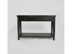 Consola 128x80x40 cm preta Cesena CE012