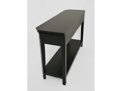 Consola 128x80x40 cm preta Cesena CE012