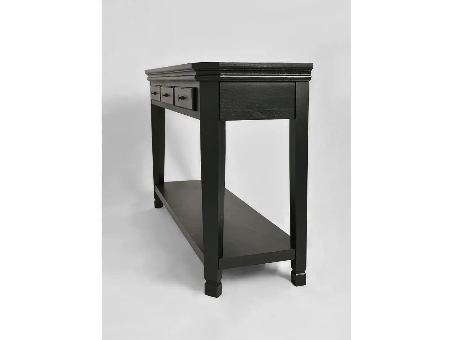 Consola 128x80x40 cm preta Cesena CE012