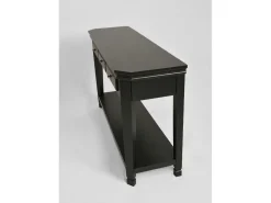 Consola 128x80x40 cm preta Cesena CE012