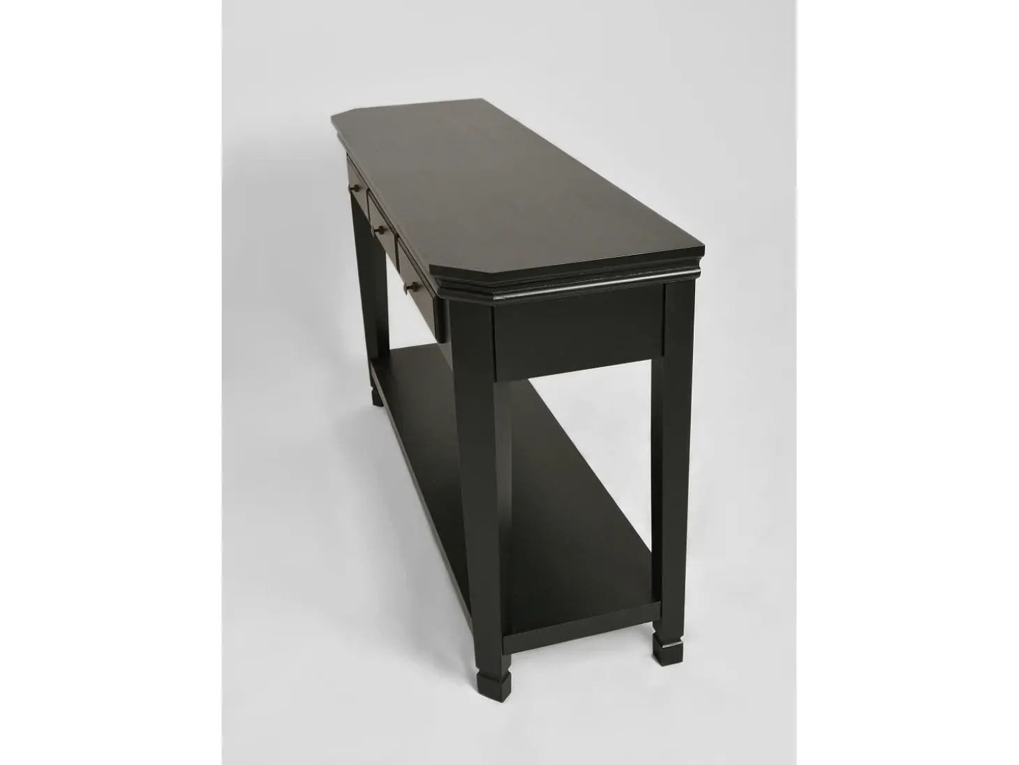 Consola 128x80x40 cm preta Cesena CE012