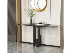 Consola 150x80x30 cm preta modig m20-150