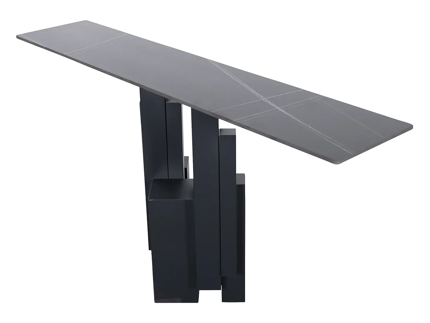 Consola 150x80x30 cm preta modig m20-150
