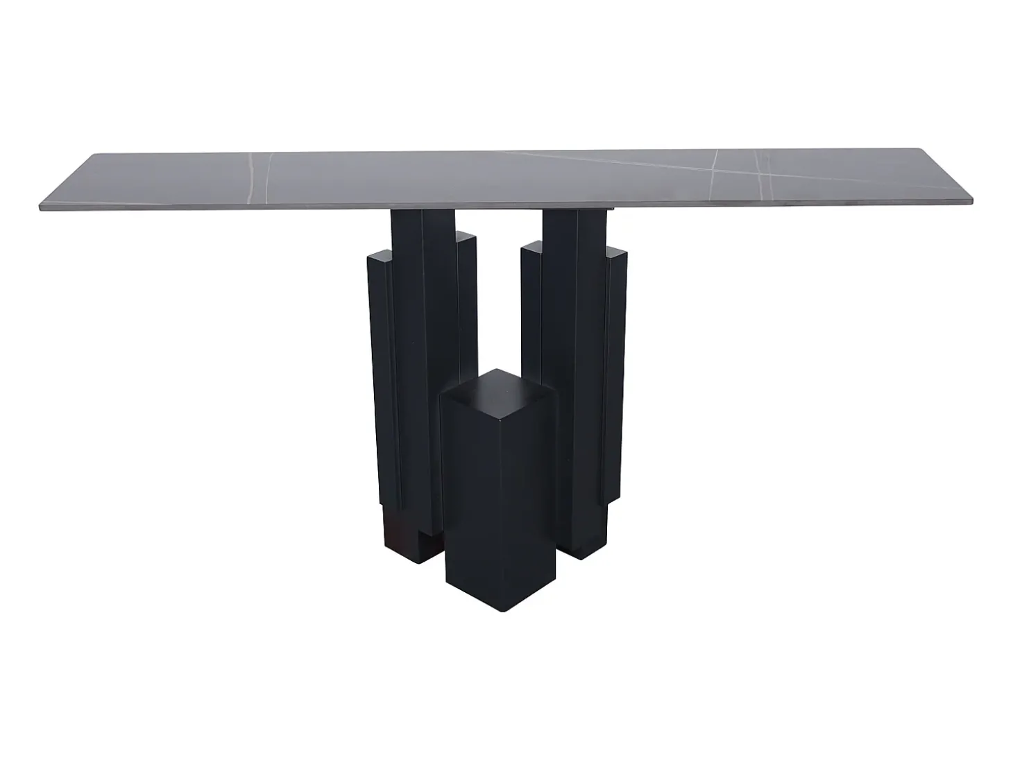 Consola 150x80x30 cm preta modig m20-150