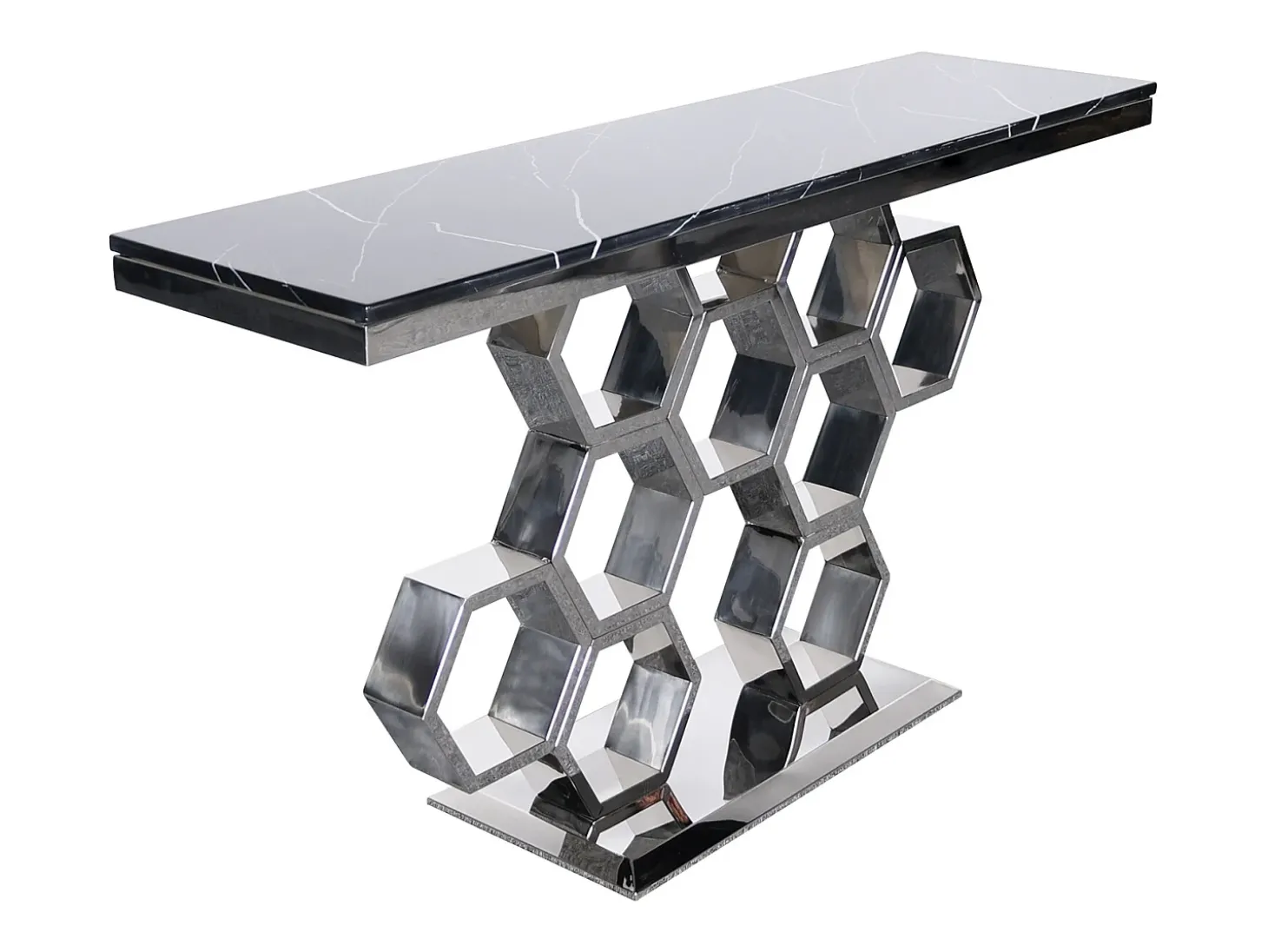 Consola 150x80x40 cm preta Modig M19S