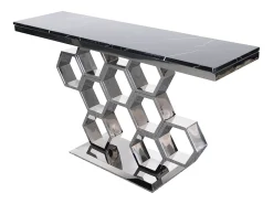 Consola 150x80x40 cm preta Modig M19S