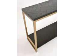 Consola 110x78x40 cm preta Sevilha