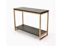 Consola 110x78x40 cm preta Sevilha