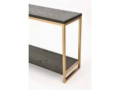 Consola 110x78x40 cm preta Sevilha