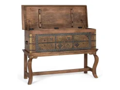 Console antigo em madeira manguier