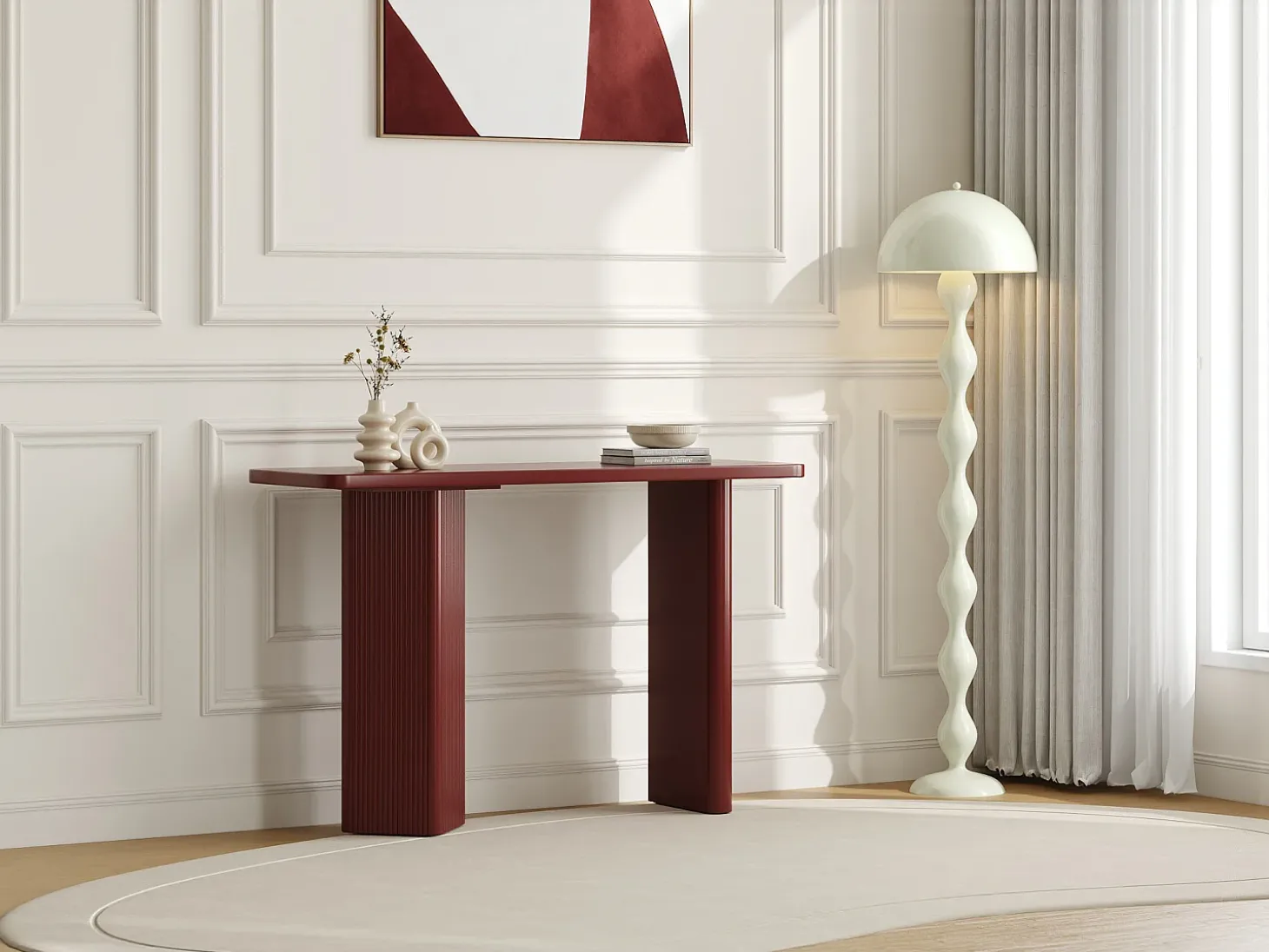 Console de entrada em MDF - Bordeaux - KAVELINE