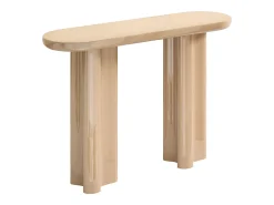 Console em MDF - Bege lacado - LESONA