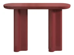 Console em MDF - Bordeaux lacado - LESONA
