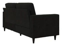 Cooper | Sofá 3 lugares em Veludo Preto