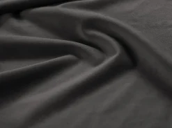 Cosmopolitan Design - Poltrona "Vienna" em veludo cinza escuro - 97x94x95cm
