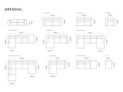 Cosmopolitan Design - Poltrona "Arendal" em veludo verde claro - 124x102x70cm