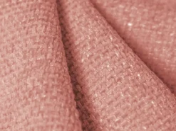 Cosmopolitan Design - Poltrona "Arendal" em tecido chenille rosa - 124x102x70cm