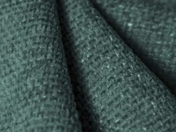 Cosmopolitan Design - Poltrona "Arendal" em tecido chenille petróleo - 124x102x70cm