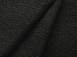 Cosmopolitan Design - Poltrona "Vienna" em tecido bouclé preto - 97x94x95cm