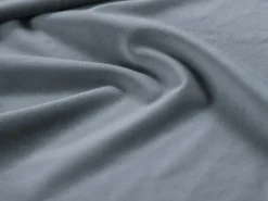 Cosmopolitan Design - Poltrona "Vienna" em veludo azul claro - 97x94x95cm