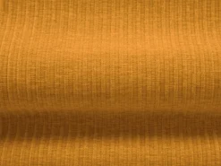 Cosmopolitan Design - Poltrona "Arendal" em tecido chenille com efeito canelado mostarda - 124x102x70cm