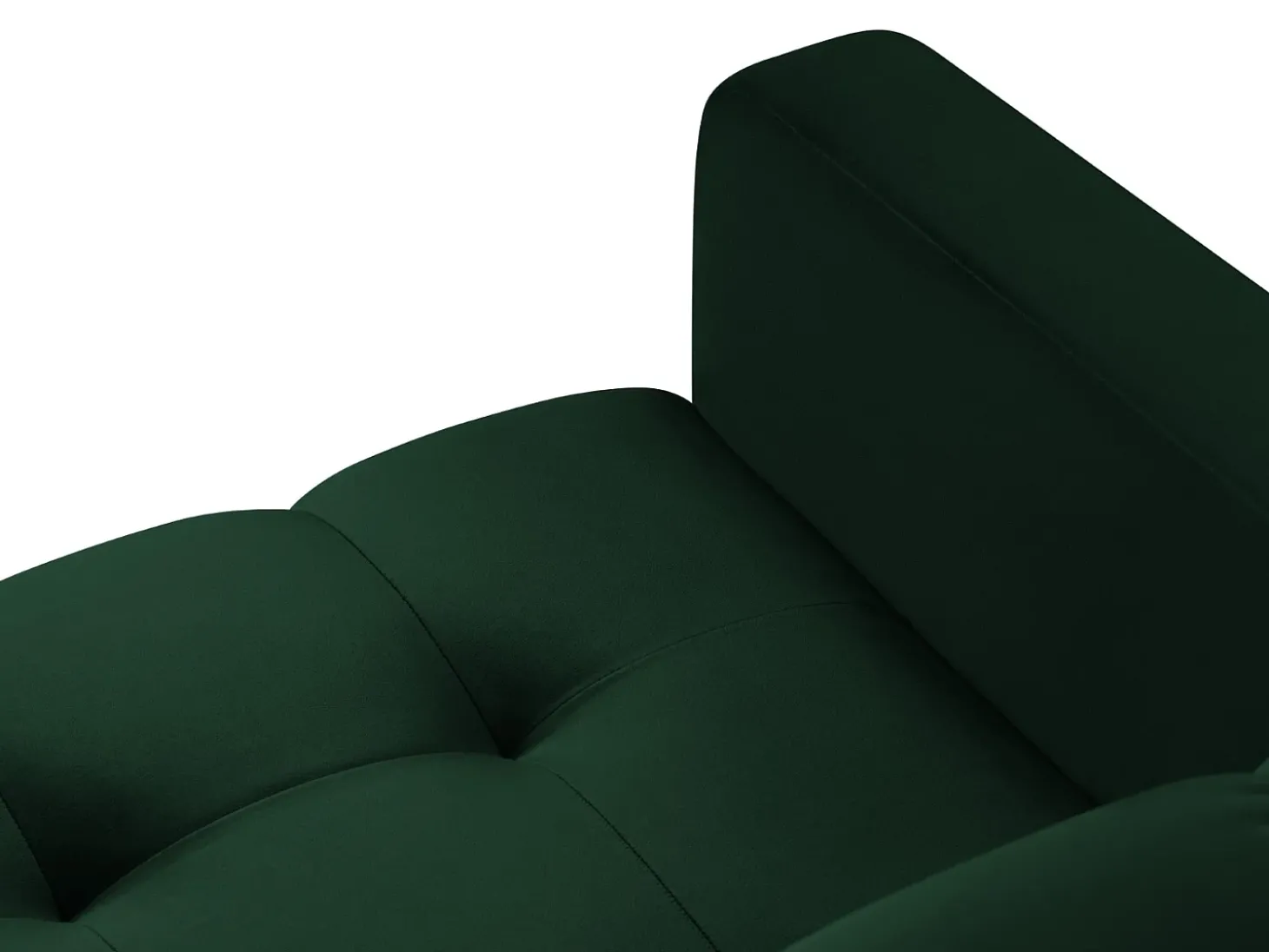 Cosmopolitan Design - Poltrona "Bali" em veludo verde garrafa - 87x92x75cm