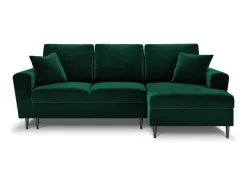 Cosmopolitan Design - Sofá convertível de canto direito com caixa de arrumação