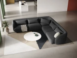 Cosmopolitan Design - Sofá de canto simétrico 