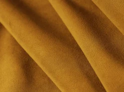 Cosmopolitan Design - Sofá "Tulum" 3 lugares em veludo amarelo - 255x90x70cm