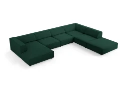 Cosmopolitan Design - Sofá de canto direito panorâmico