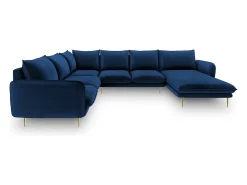 Cosmopolitan Design - Sofá de canto panorâmico à esquerda 