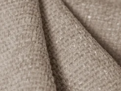 Cosmopolitan Design - Sofá esquerdo "Arendal" 4 lugares em tecido chenille bege - 262x102x70cm