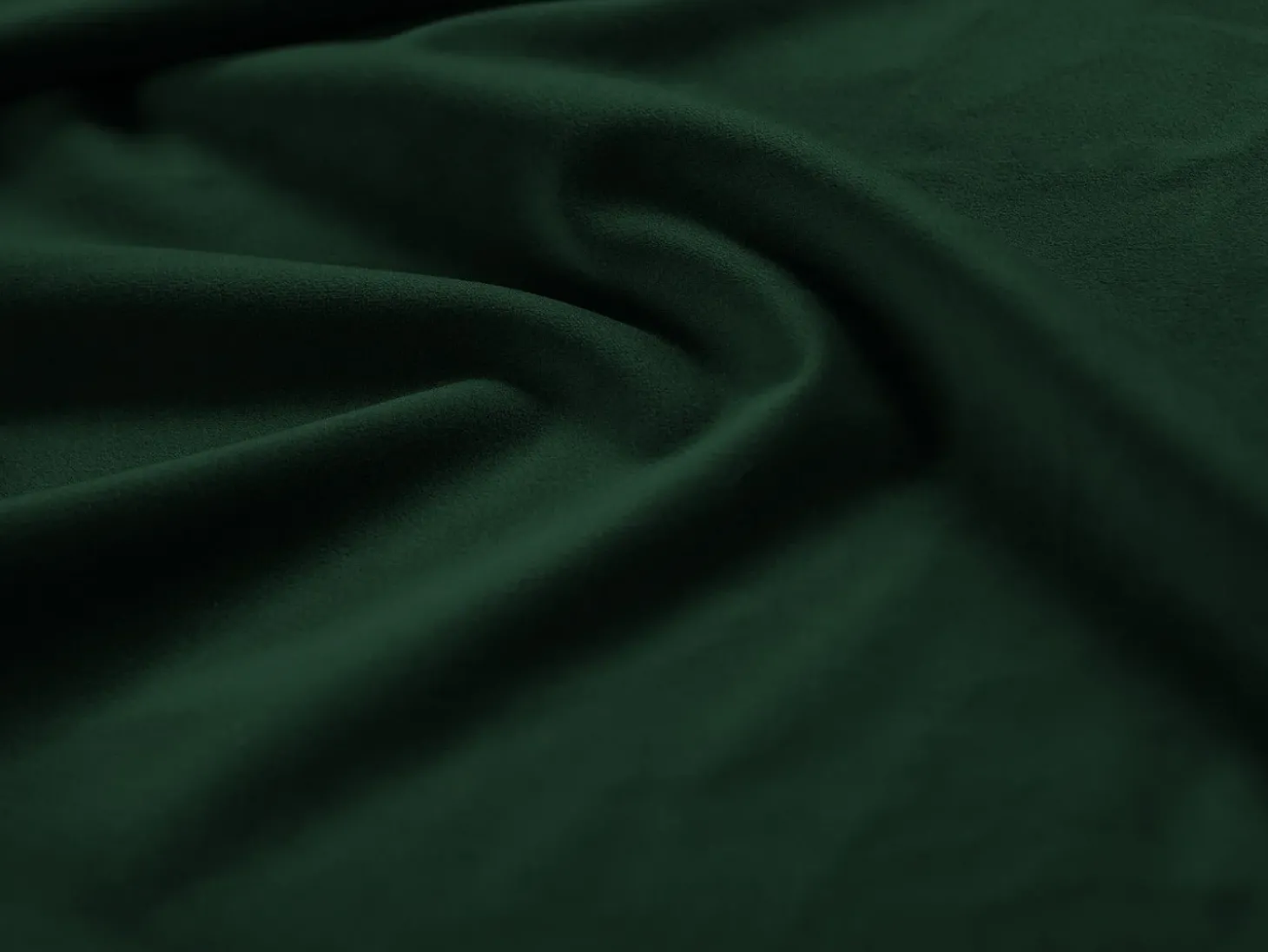 Cosmopolitan Design - Sofá "Bali" 2 lugares em veludo verde garrafa - 152x92x75cm