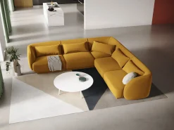 Cosmopolitan Design - Sofá de canto simétrico 