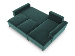 Cosmopolitan Design - Sofá convertível de canto direito com caixa de arrumação 