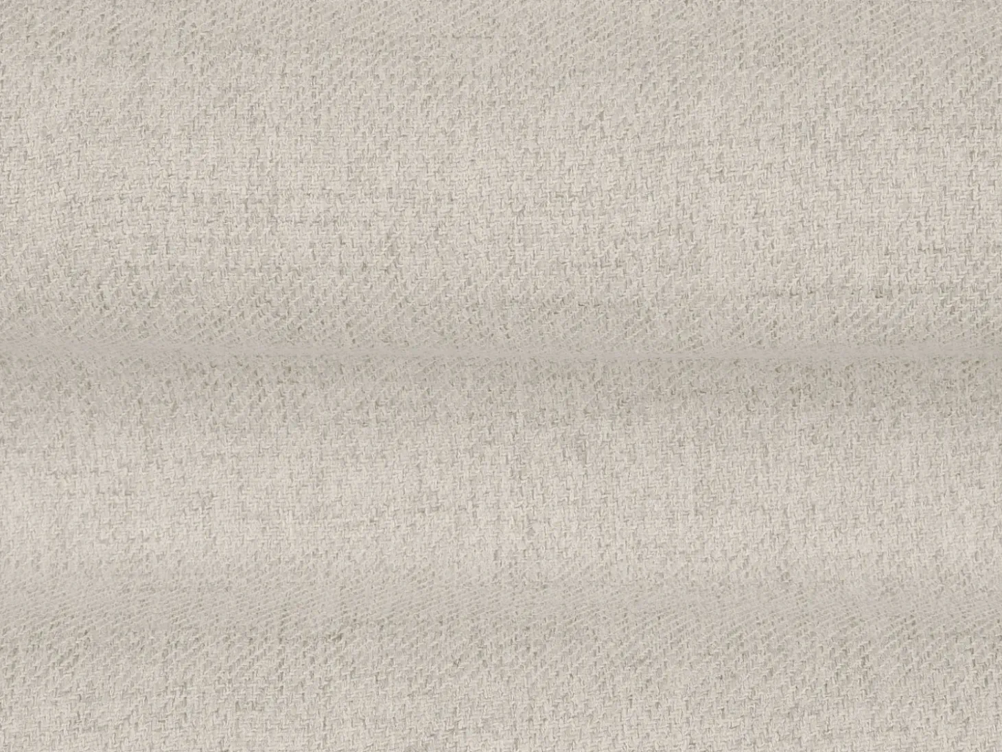Cosmopolitan Design - Sofá panorâmico "Bali" 7 lugares em tecido estrutural bege claro - 383x185x75cm