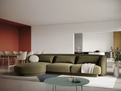 Cosmopolitan Design - Sofá de canto esquerdo 