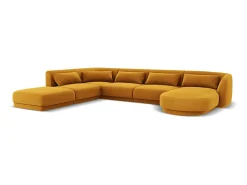 Cosmopolitan Design - Sofá de canto panorâmico à esquerda 