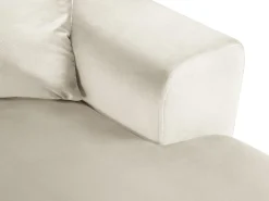 Cosmopolitan Design - Sofá panorâmico convertível esquerdo com caixa de arrumação 